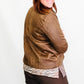 Multiples Mocha Embellished, Lined Jacket