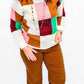 Bright Squares, Color Block Sweater