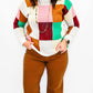 Bright Squares, Color Block Sweater