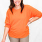 Multiples Bright Melon Dolman Top