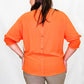 Multiples Bright Melon Dolman Top