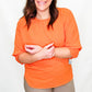 Multiples Bright Melon Dolman Top