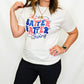 Hey Batter Batter Swing Cream Graphic Tee