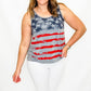 Stars & Stripes Gray Tank Top