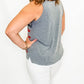 Stars & Stripes Gray Tank Top