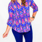 Lizzy Dolman Printed 3/4 Sleeve Top - Variety