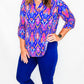 Lizzy Dolman Printed 3/4 Sleeve Top - Variety