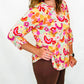 Lizzy Dolman Printed 3/4 Sleeve Top - Variety