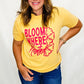 Bloom Where Planted, Yellow Graphic Tee