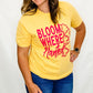 Bloom Where Planted, Yellow Graphic Tee