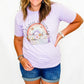 Happiness is Being a Grandma Lilac Graphic Tee