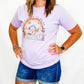 Happiness is Being a Grandma Lilac Graphic Tee