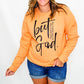 But God Cantaloupe Crew Neck Sweatshirt