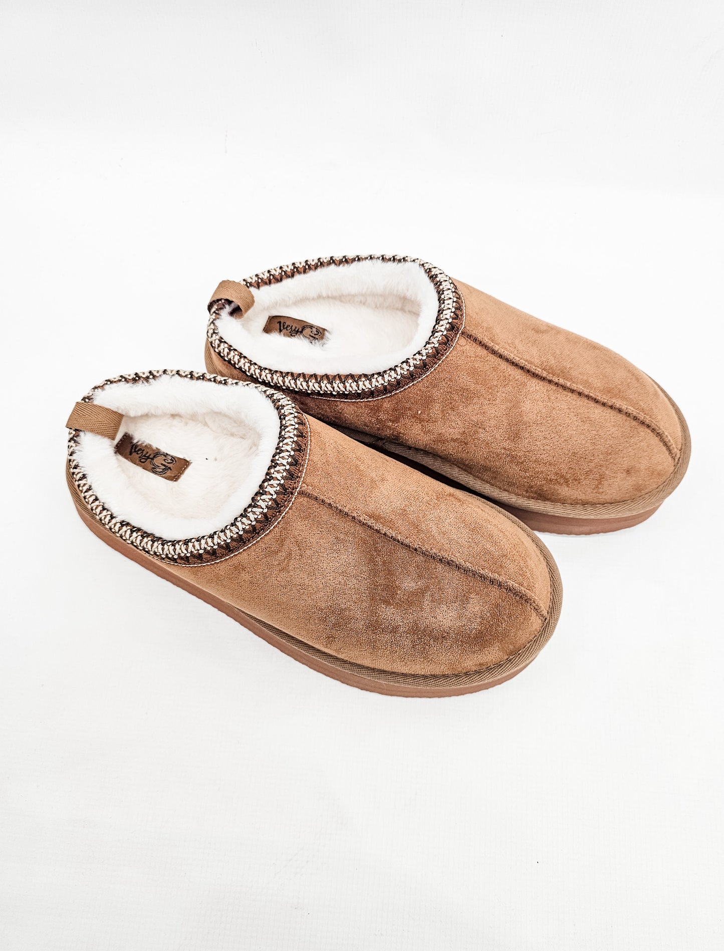 Very G Tan Charlie Slipper Shoe