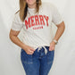 Merry Season Cream Graphic Tee