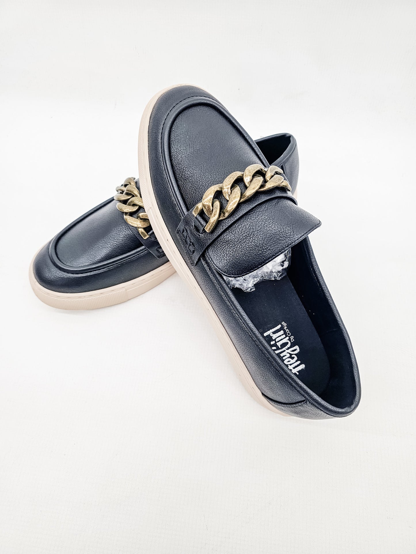 Corkys Black Chain Reaction Loafer