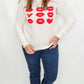 Kissy Hearts Knit Sweater - Variety