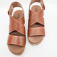 Corkys Cognac Guilty Pleasure Wedge Sandals