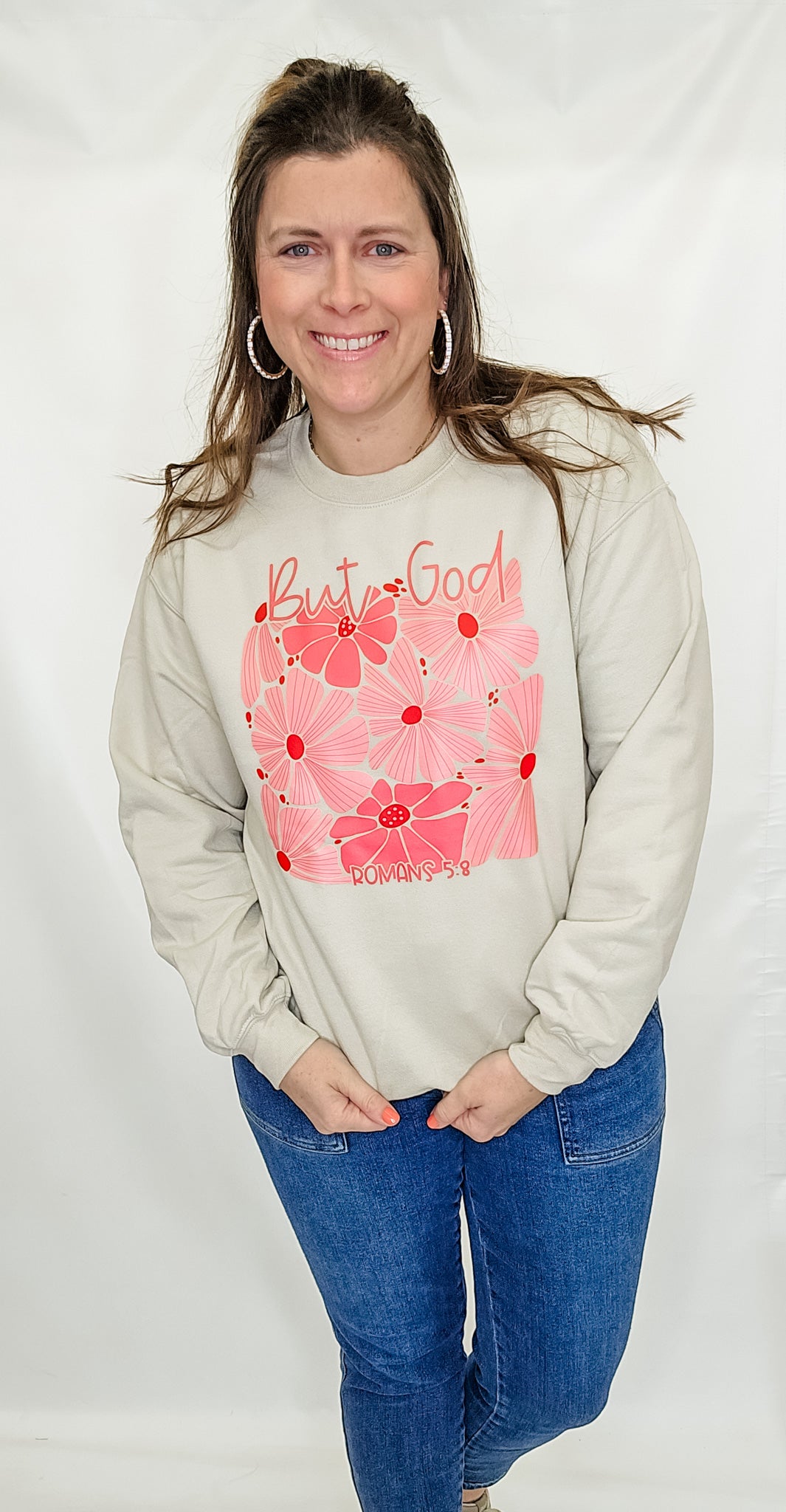 But God, Sand Crew Neck Sweatshirt