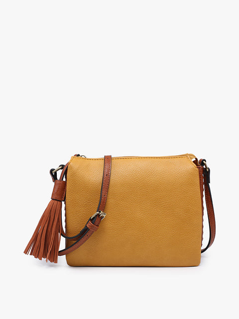 Jen & Co Sabrina Three Compartment Crossbody - Variety