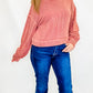 Two-Tone Ribbed Knit Top - Variety