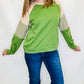 Color & Taupe Stripe Fashion Sweatshirt - Variety