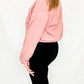 Dusty Pink Quarter Zip Jacket