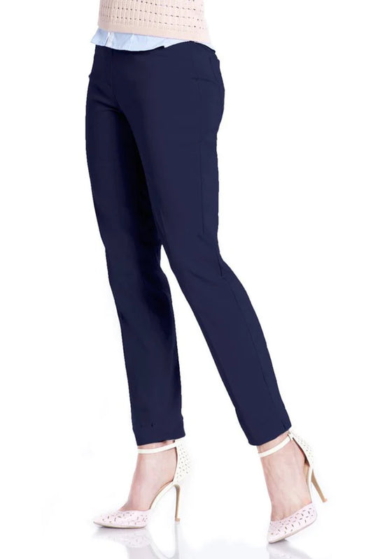 Slim-Sation by Multiples Ankle Pants in Midnight